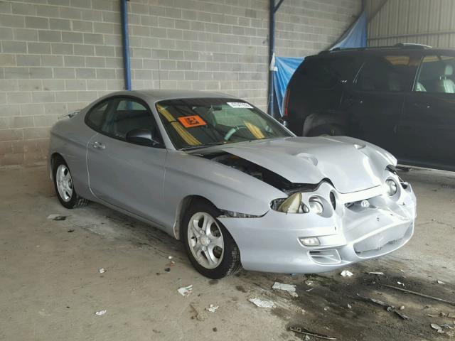 KMHJG25F61U244735 - 2001 HYUNDAI TIBURON SILVER photo 1