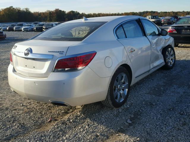 1G4GE5ED6BF200059 - 2011 BUICK LACROSSE C WHITE photo 4