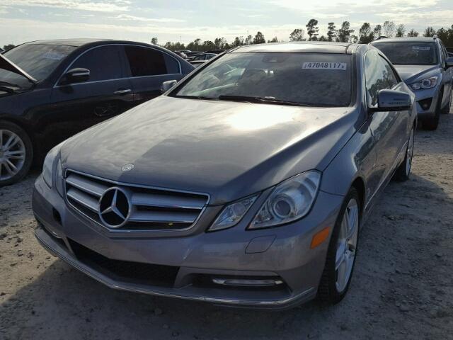 WDDKJ5KB6CF178049 - 2012 MERCEDES-BENZ E 350 GRAY photo 2