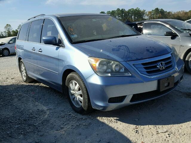 5FNRL38678B061657 - 2008 HONDA ODYSSEY EX BLUE photo 1