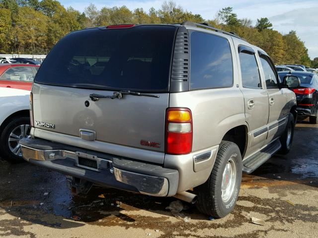 1GKEK13T1YJ171927 - 2000 GMC YUKON GRAY photo 4