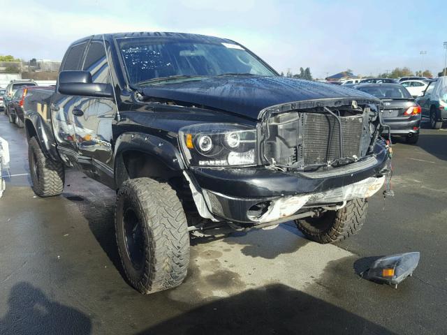 1D7KS28C86J143820 - 2006 DODGE RAM 2500 S BLACK photo 1