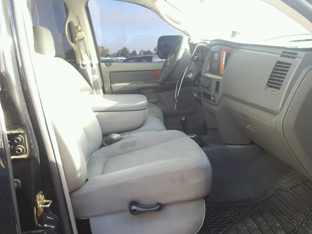 1D7KS28C86J143820 - 2006 DODGE RAM 2500 S BLACK photo 5