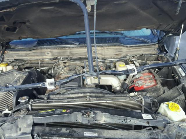 1D7KS28C86J143820 - 2006 DODGE RAM 2500 S BLACK photo 7