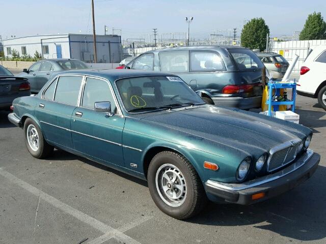 SAJAV1343FC426719 - 1985 JAGUAR XJ6 GREEN photo 1