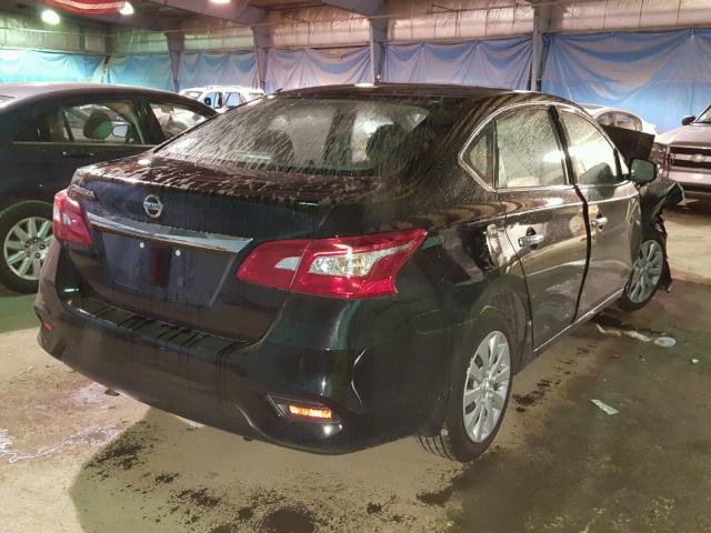 3N1AB7AP4GY260715 - 2016 NISSAN SENTRA S BLACK photo 4