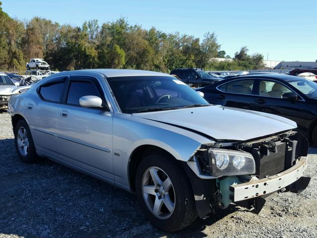 2B3CA3CVXAH250752 - 2010 DODGE CHARGER SX SILVER photo 1