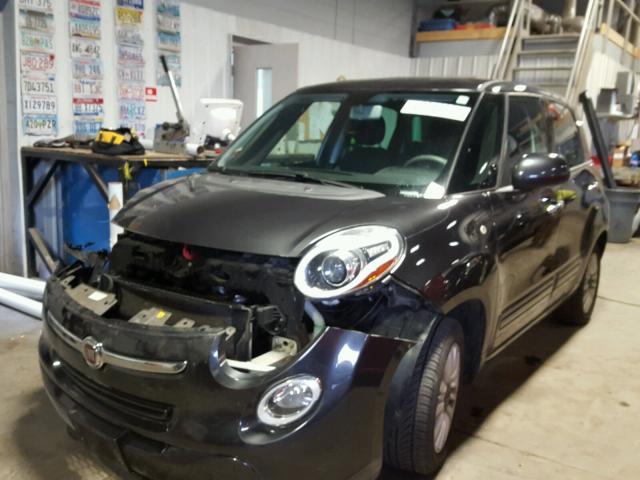 ZFBCFABH0EZ003135 - 2014 FIAT 500L EASY CHARCOAL photo 2