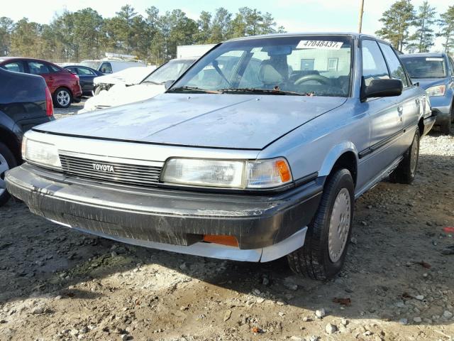 4T1SV21E3LU175321 - 1990 TOYOTA CAMRY DLX BLUE photo 2