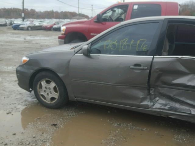 4T1BF32K03U548645 - 2003 TOYOTA CAMRY LE GRAY photo 10