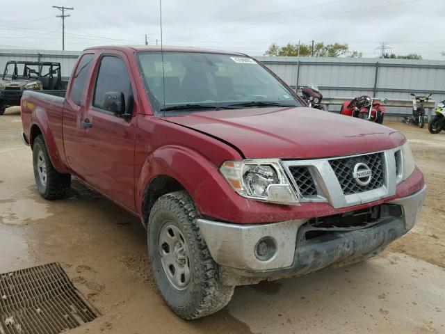 1N6BD0CT1AC448876 - 2010 NISSAN FRONTIER K RED photo 1