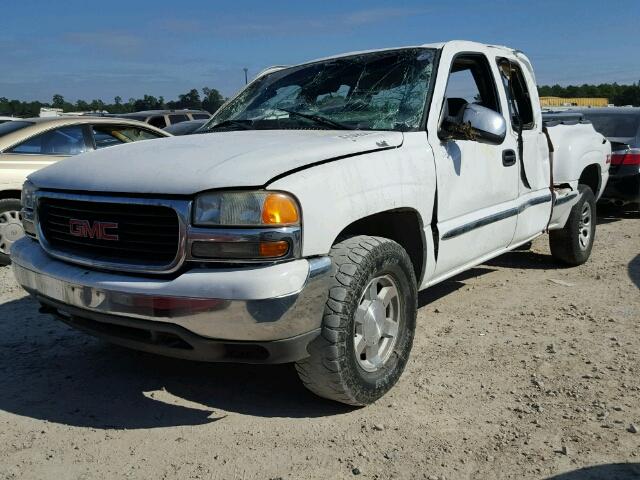 2GTEK19T1Y1151481 - 2000 GMC NEW SIERRA WHITE photo 2