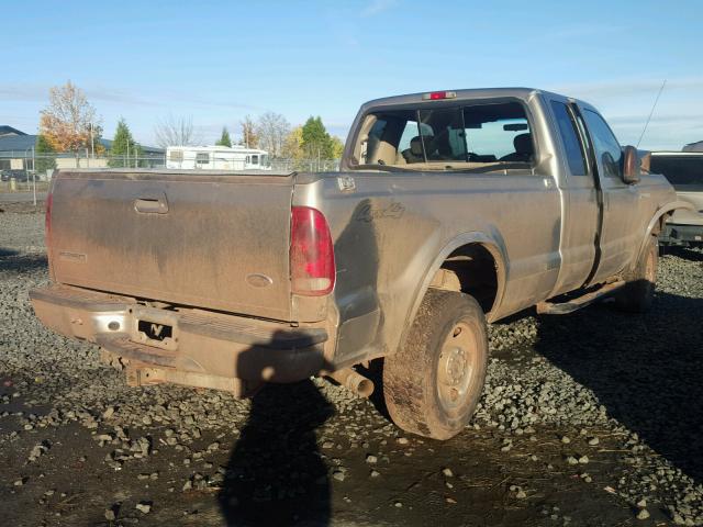 1FTSX21Y36EA06388 - 2006 FORD F250 SUPER BROWN photo 4