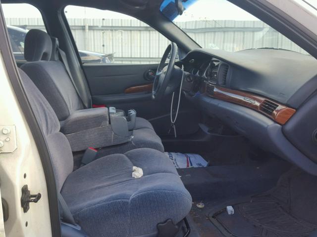 1G4HP54K214160913 - 2001 BUICK LESABRE CU WHITE photo 5