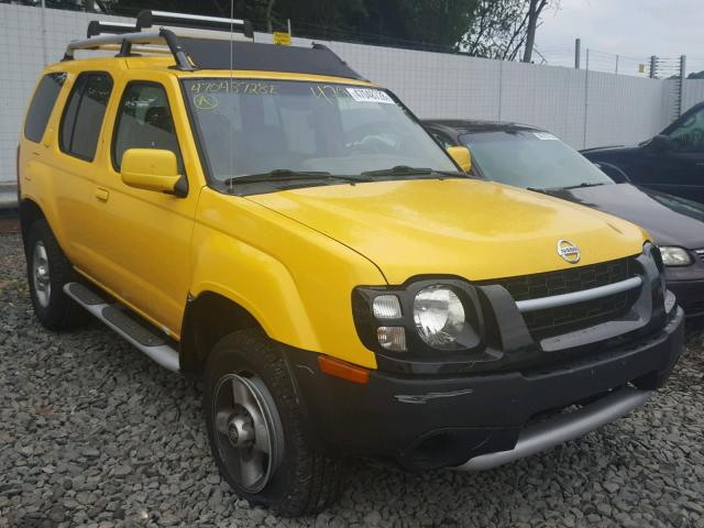 5N1ED28Y91C536683 - 2001 NISSAN XTERRA XE YELLOW photo 1