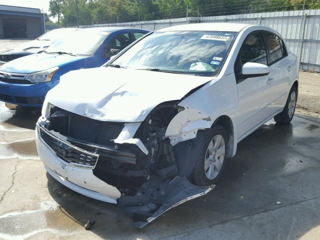 3N1AB6AP2AL715401 - 2010 NISSAN SENTRA 2.0 WHITE photo 2