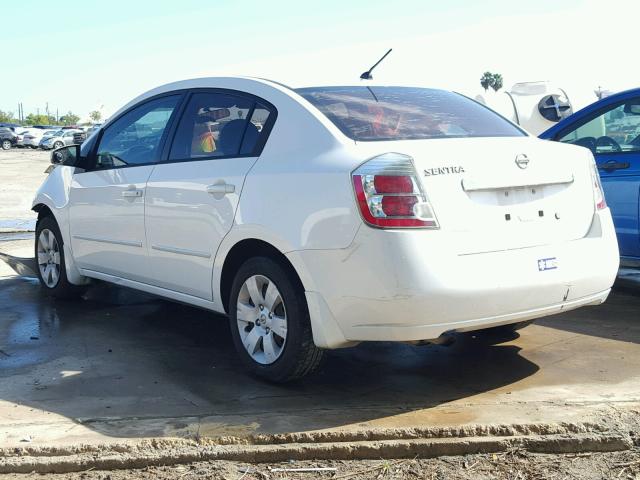 3N1AB6AP2AL715401 - 2010 NISSAN SENTRA 2.0 WHITE photo 3