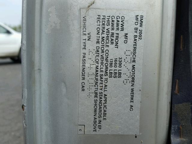 2741044 - 1976 BMW 2002 SILVER photo 10