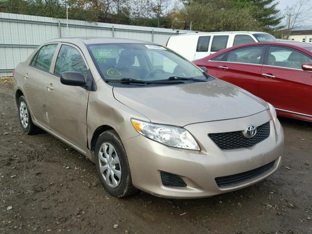 2T1BU4EE0AC325103 - 2010 TOYOTA COROLLA BA BEIGE photo 1