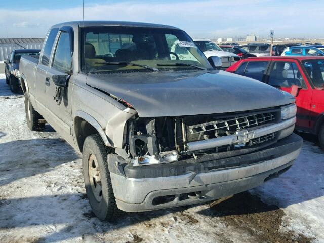 2GCEK19T6X1134576 - 1999 CHEVROLET SILVERADO GRAY photo 1