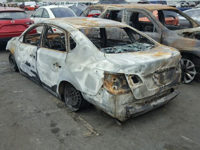 3N1AB7AP9FY291506 - 2015 NISSAN SENTRA S BURN photo 3