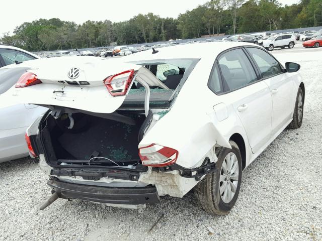 1VWAP7A32CC045958 - 2012 VOLKSWAGEN PASSAT S Սպիտակ լուսանկար 4