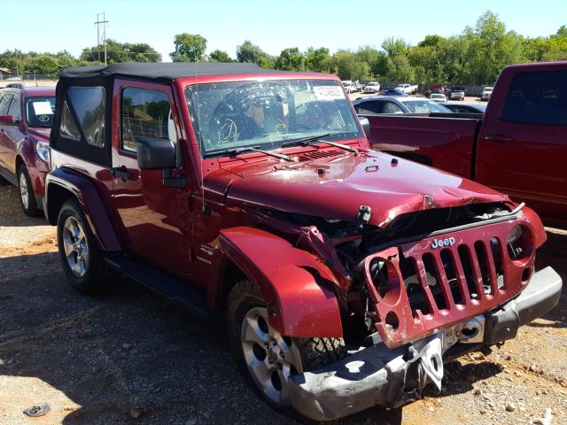 1C4AJWBG2DL543563 - 2013 JEEP WRANGLER S BURGUNDY photo 1