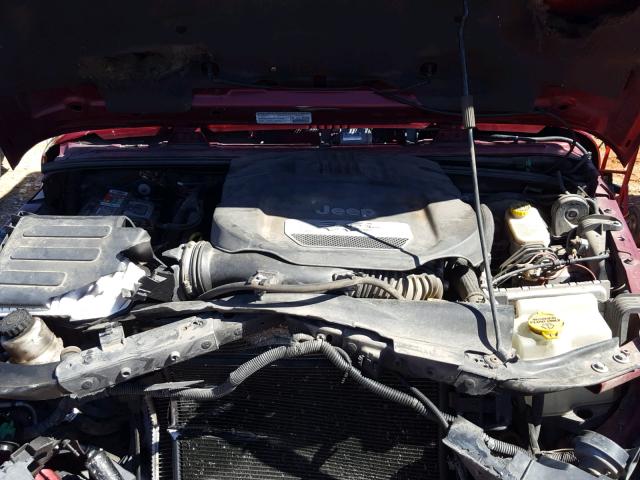 1C4AJWBG2DL543563 - 2013 JEEP WRANGLER S BURGUNDY photo 7