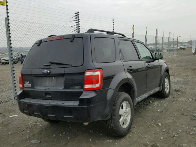 1FMCU0D78CKA14631 - 2012 FORD ESCAPE XLT BLACK photo 4