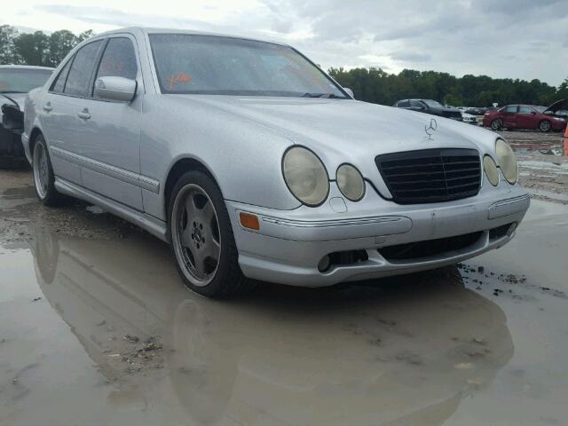 WDBJF74J22B470132 - 2002 MERCEDES-BENZ E 55 AMG SILVER photo 1