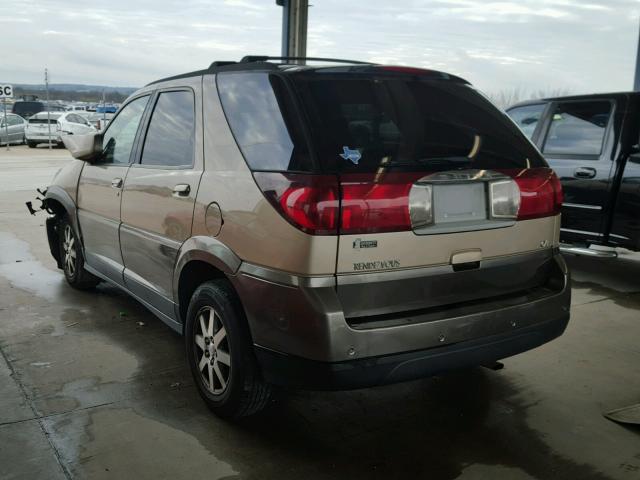 3G5DA03E14S592049 - 2004 BUICK RENDEZVOUS TWO TONE photo 3