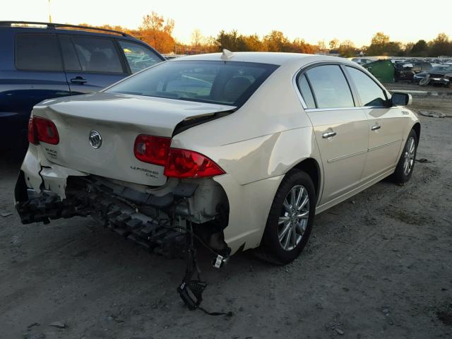 1G4HE5E19AU104270 - 2010 BUICK LUCERNE CX WHITE photo 4