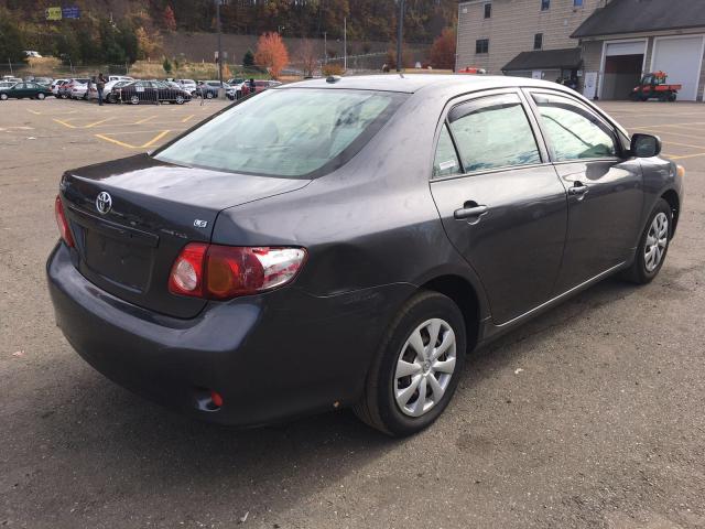 JTDBL40E09J017259 - 2009 TOYOTA COROLLA GRAY photo 4