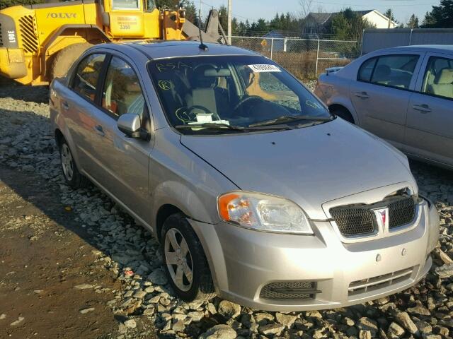 3G2TX55E79L116536 - 2009 PONTIAC G3 WAVE SE SILVER photo 1