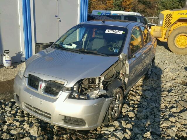 3G2TX55E79L116536 - 2009 PONTIAC G3 WAVE SE SILVER photo 2