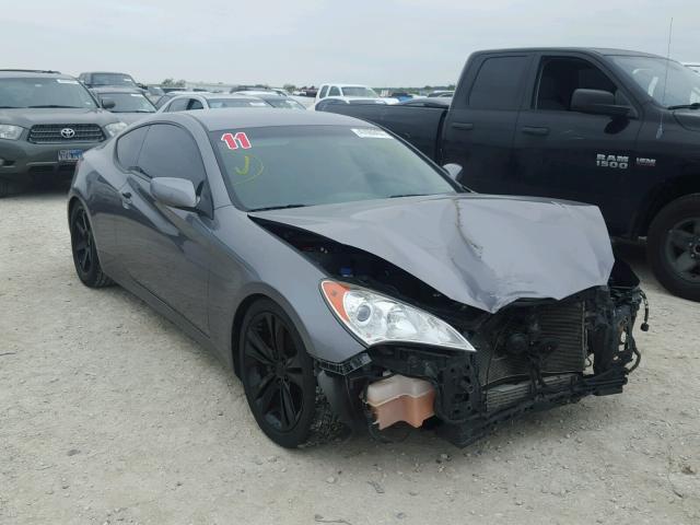 KMHHT6KD4BU046788 - 2011 HYUNDAI GENESIS CO GRAY photo 1