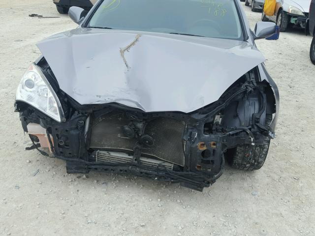 KMHHT6KD4BU046788 - 2011 HYUNDAI GENESIS CO GRAY photo 9