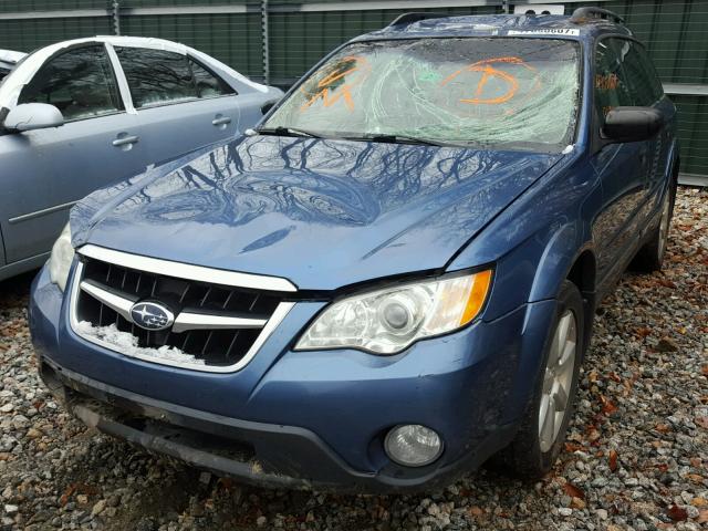 4S4BP61C786336295 - 2008 SUBARU OUTBACK 2. BLUE photo 2