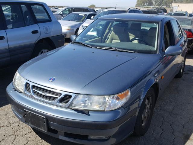 YS3EF48Z9X3077482 - 1999 SAAB 9-5 SE BLUE photo 2