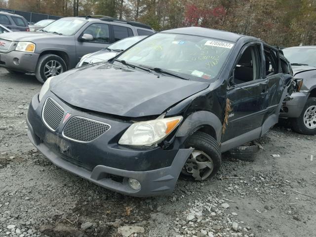 5Y2SM65896Z458042 - 2006 PONTIAC VIBE BLACK photo 2