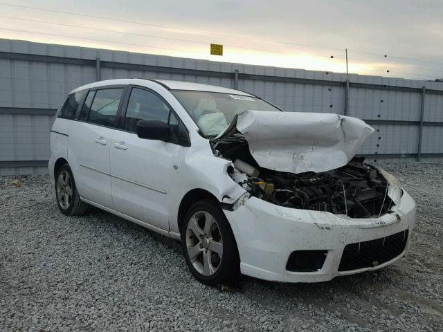 JM1CR293370143918 - 2007 MAZDA 5 WHITE photo 1