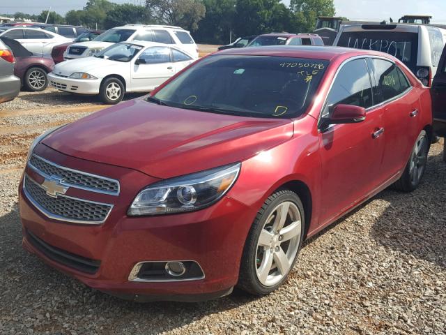 1G11J5SX0DF224227 - 2013 CHEVROLET MALIBU LTZ 红色 照片 2