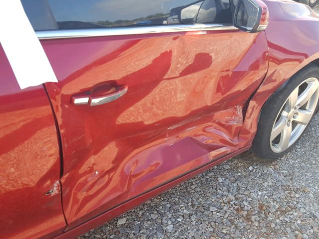 1G11J5SX0DF224227 - 2013 CHEVROLET MALIBU LTZ 红色 照片 9