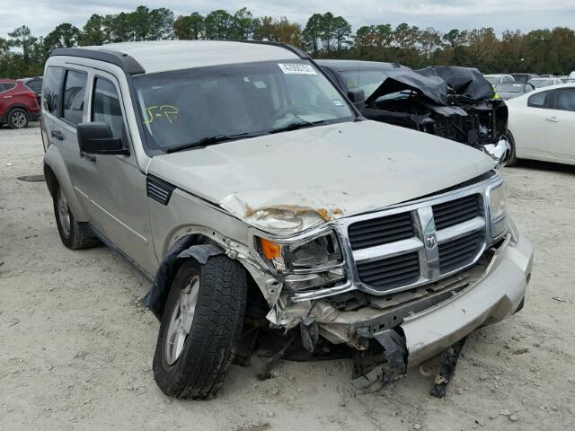 1D8GT28K19W535731 - 2009 DODGE NITRO GRAY photo 1