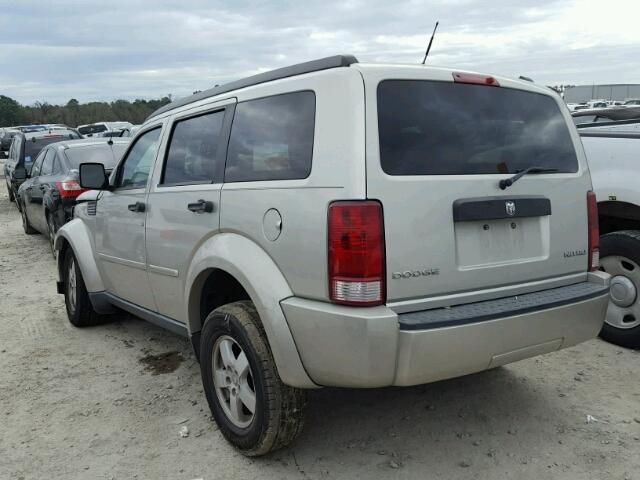 1D8GT28K19W535731 - 2009 DODGE NITRO GRAY photo 3