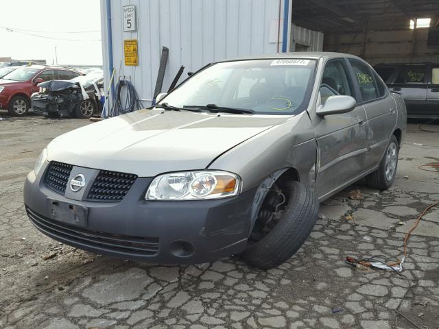 3N1CB51D04L475231 - 2004 NISSAN SENTRA 1.8 GRAY photo 2