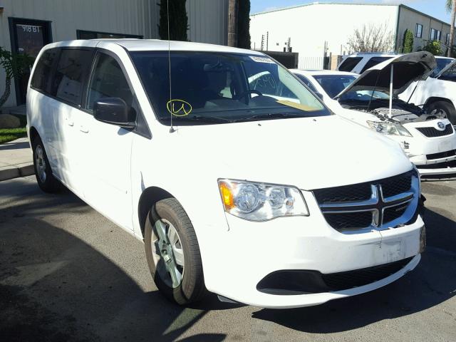 2C4RDGBG0CR148870 - 2012 DODGE GRAND CARA WHITE photo 1