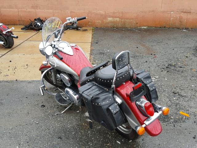 JKBVNKA197A024219 - 2007 KAWASAKI VN1600 A1 RED photo 3