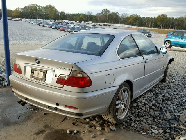WBABN53471JU23561 - 2001 BMW 330 CI 银色 照片 4