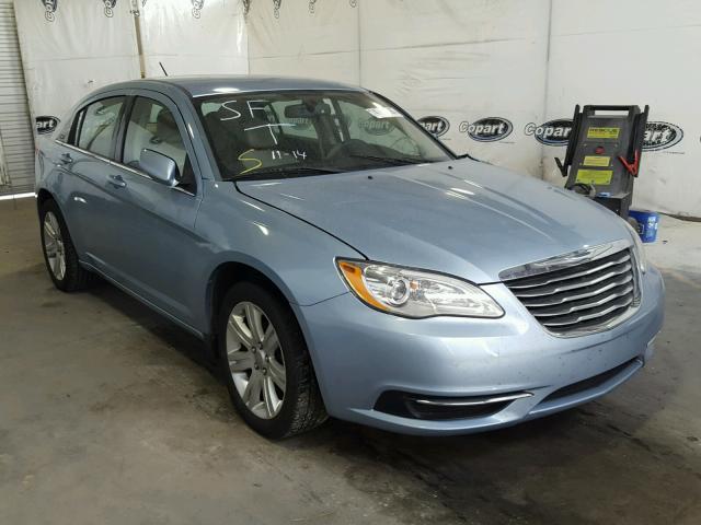 1C3CCBBB1DN600831 - 2013 CHRYSLER 200 TOURIN BLUE photo 1